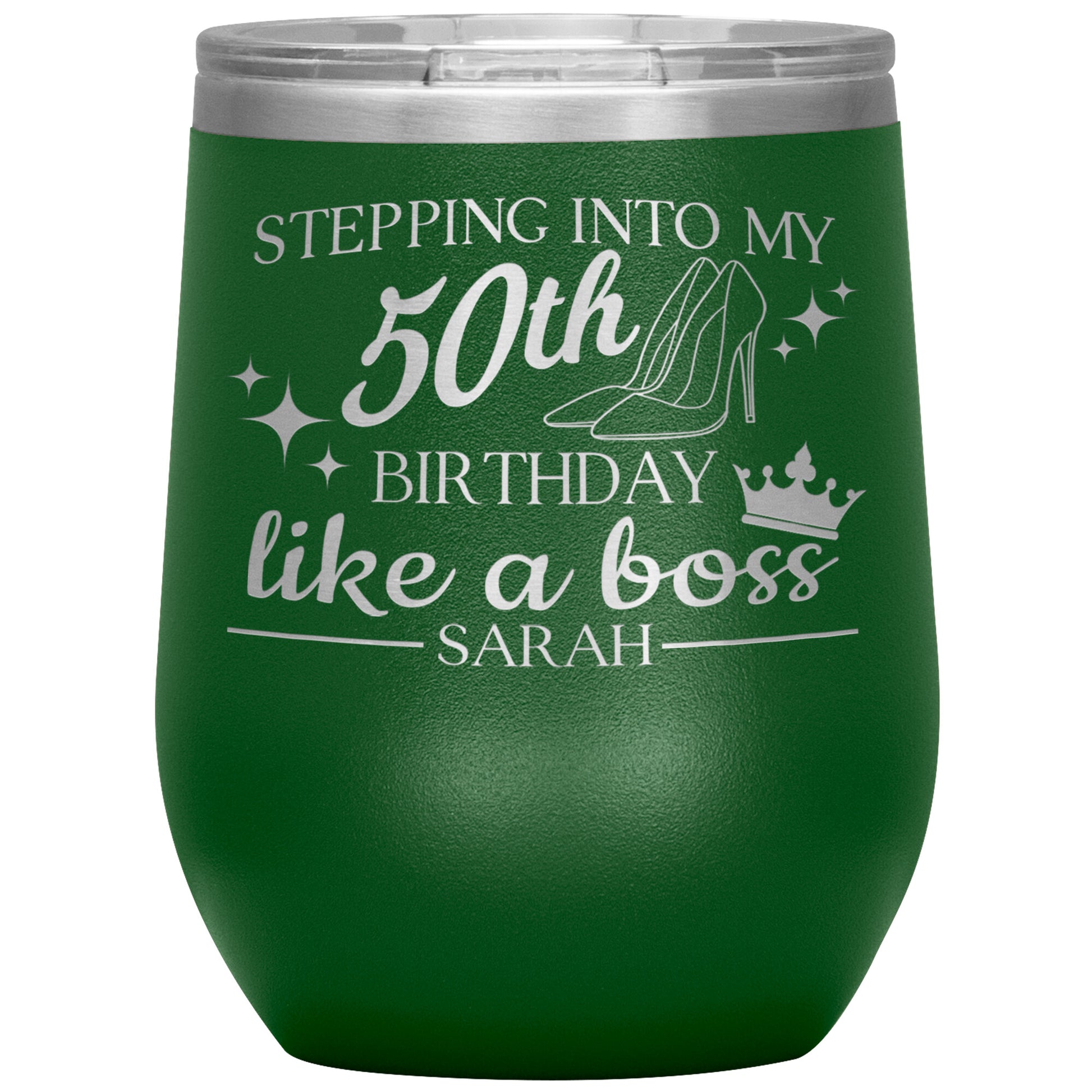 Stepping Into My 50th Birthday Like a Boss Tumbler
