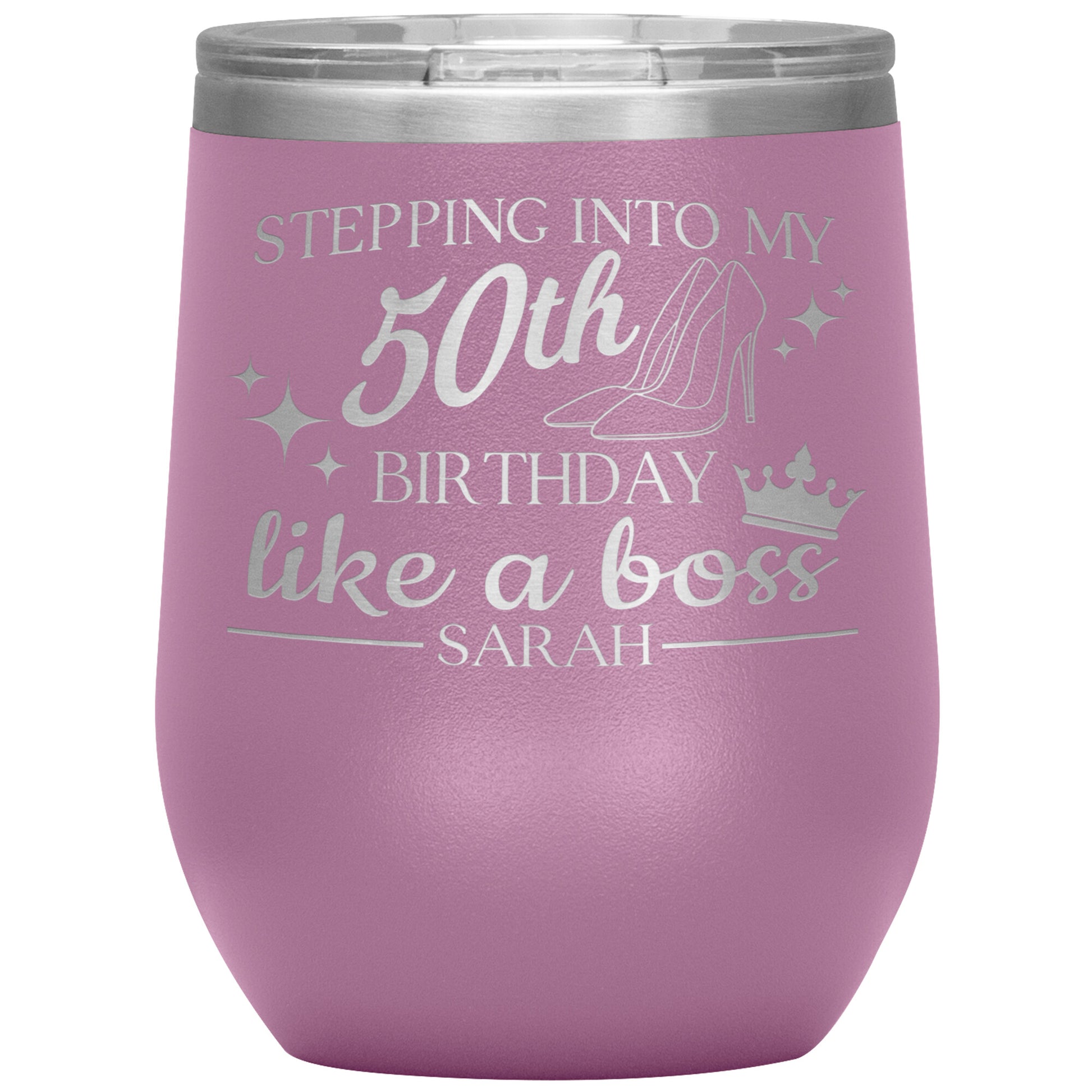 Stepping Into My 50th Birthday Like a Boss Tumbler