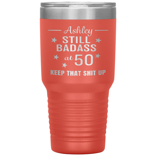 Still Badass at 50 Tumbler
