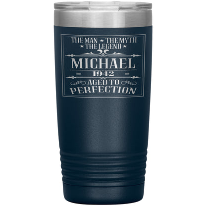 The Man The Myth The Legend Since 1942 Tumbler