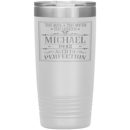 The Man The Myth The Legend Since 1942 Tumbler