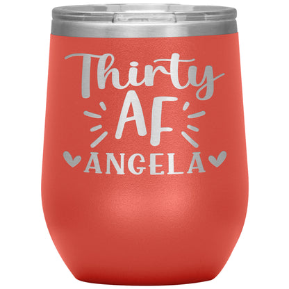 Thirty AF 30th Birthday Tumbler