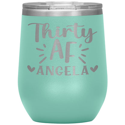 Thirty AF 30th Birthday Tumbler