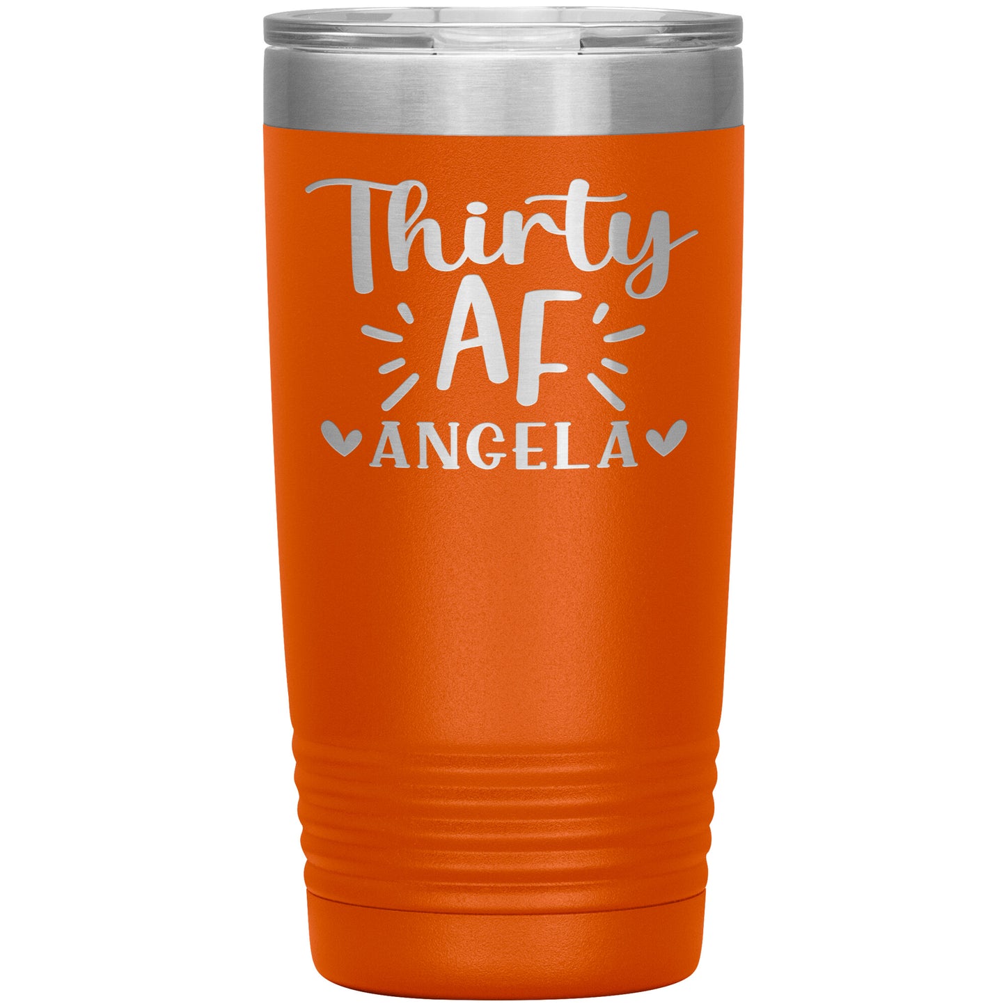 Thirty AF 30th Birthday Tumbler