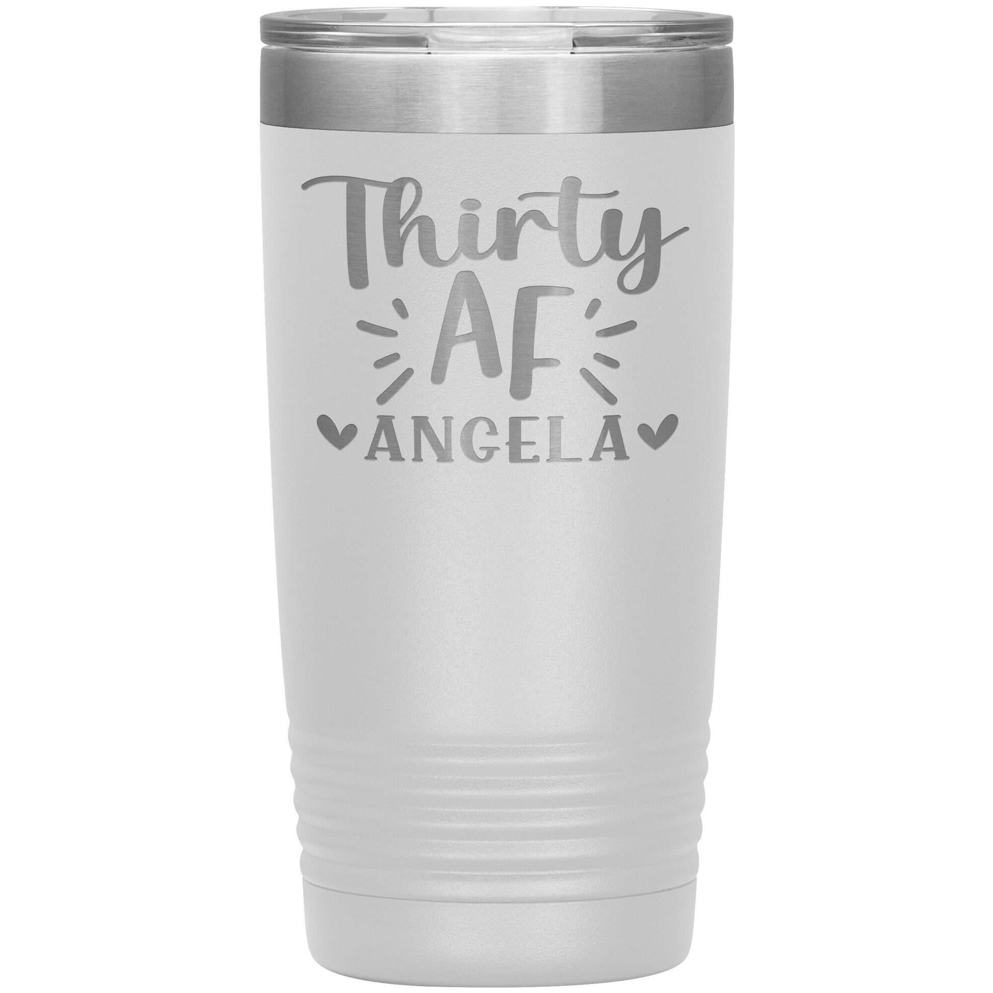 Thirty AF 30th Birthday Tumbler
