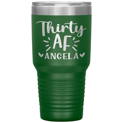 Thirty AF 30th Birthday Tumbler