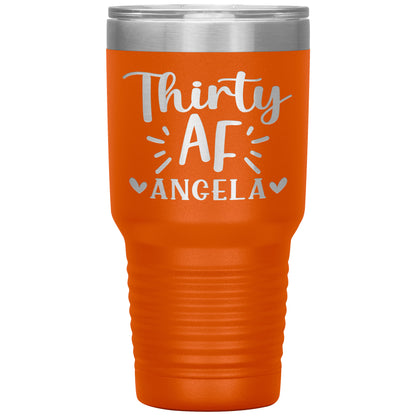 Thirty AF 30th Birthday Tumbler