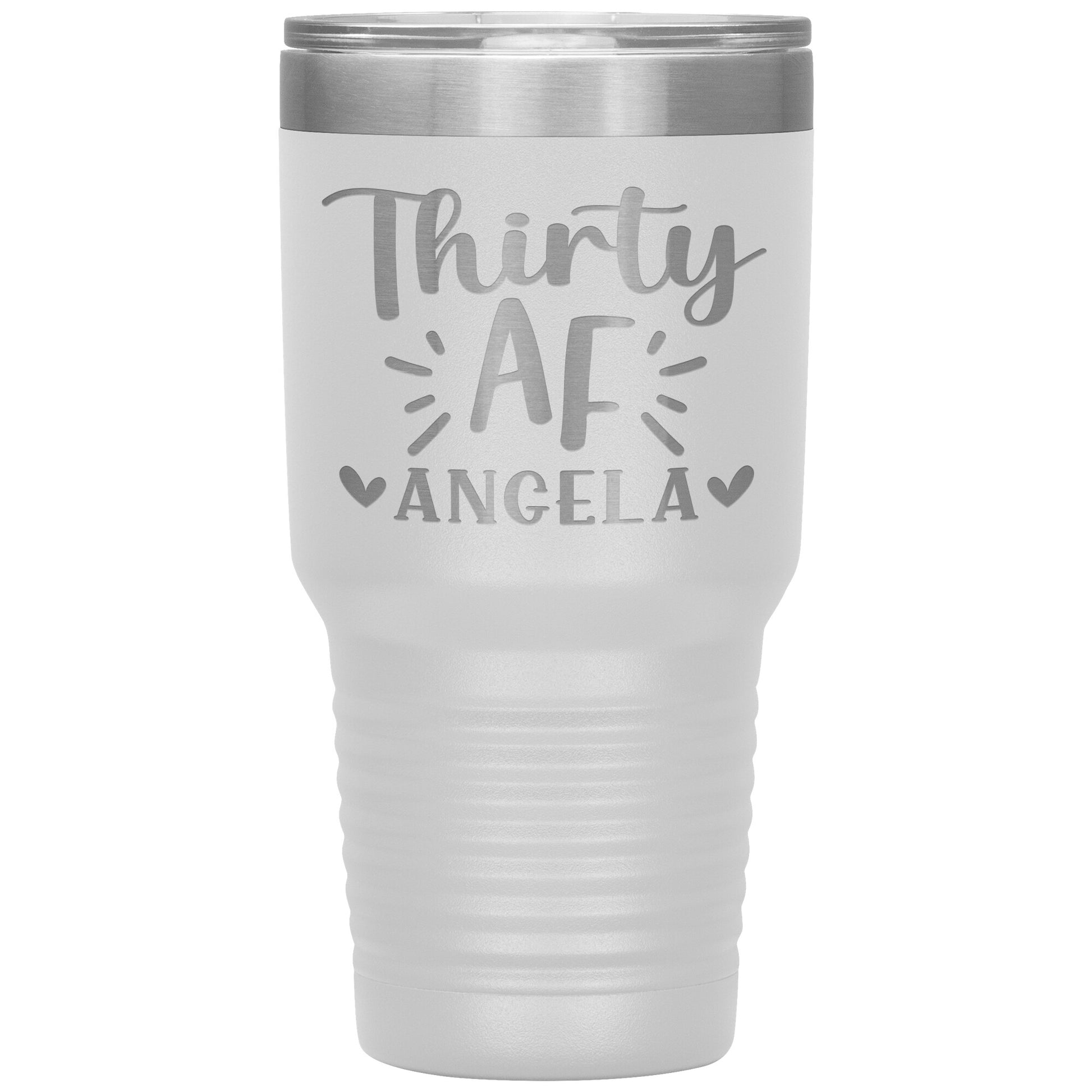 Thirty AF 30th Birthday Tumbler