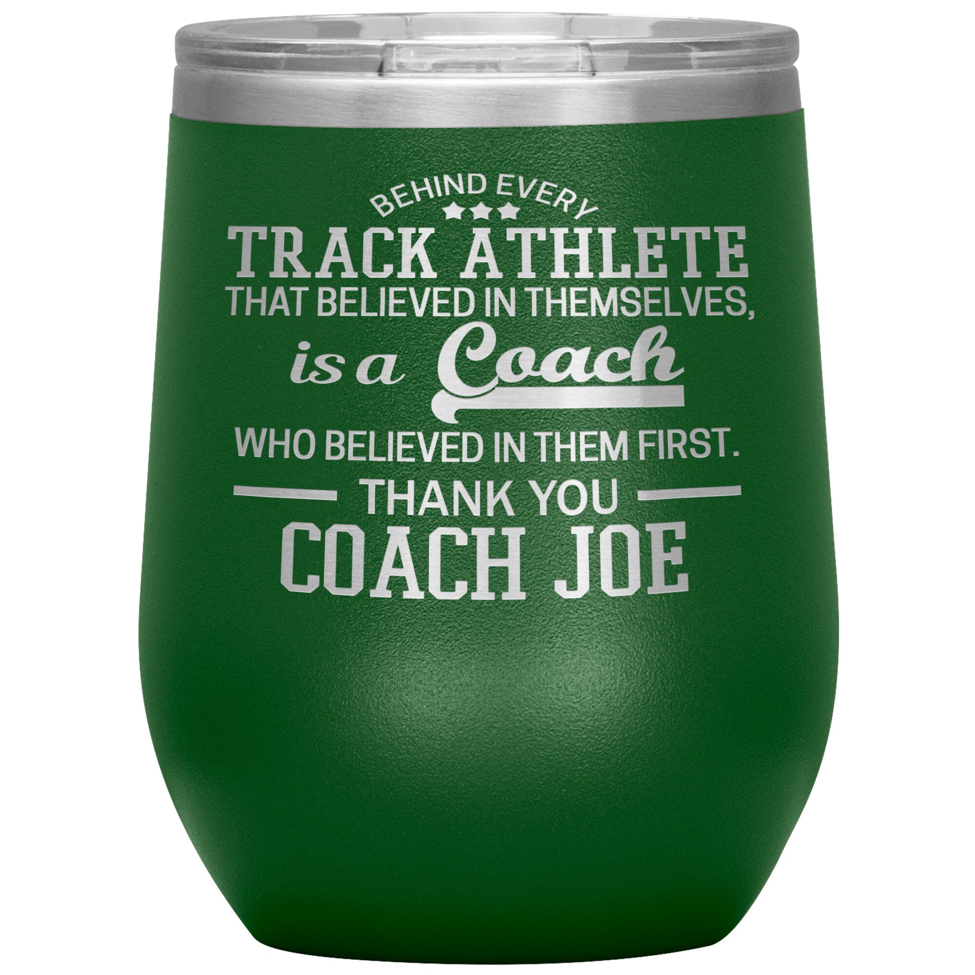 Track Coach Tumbler