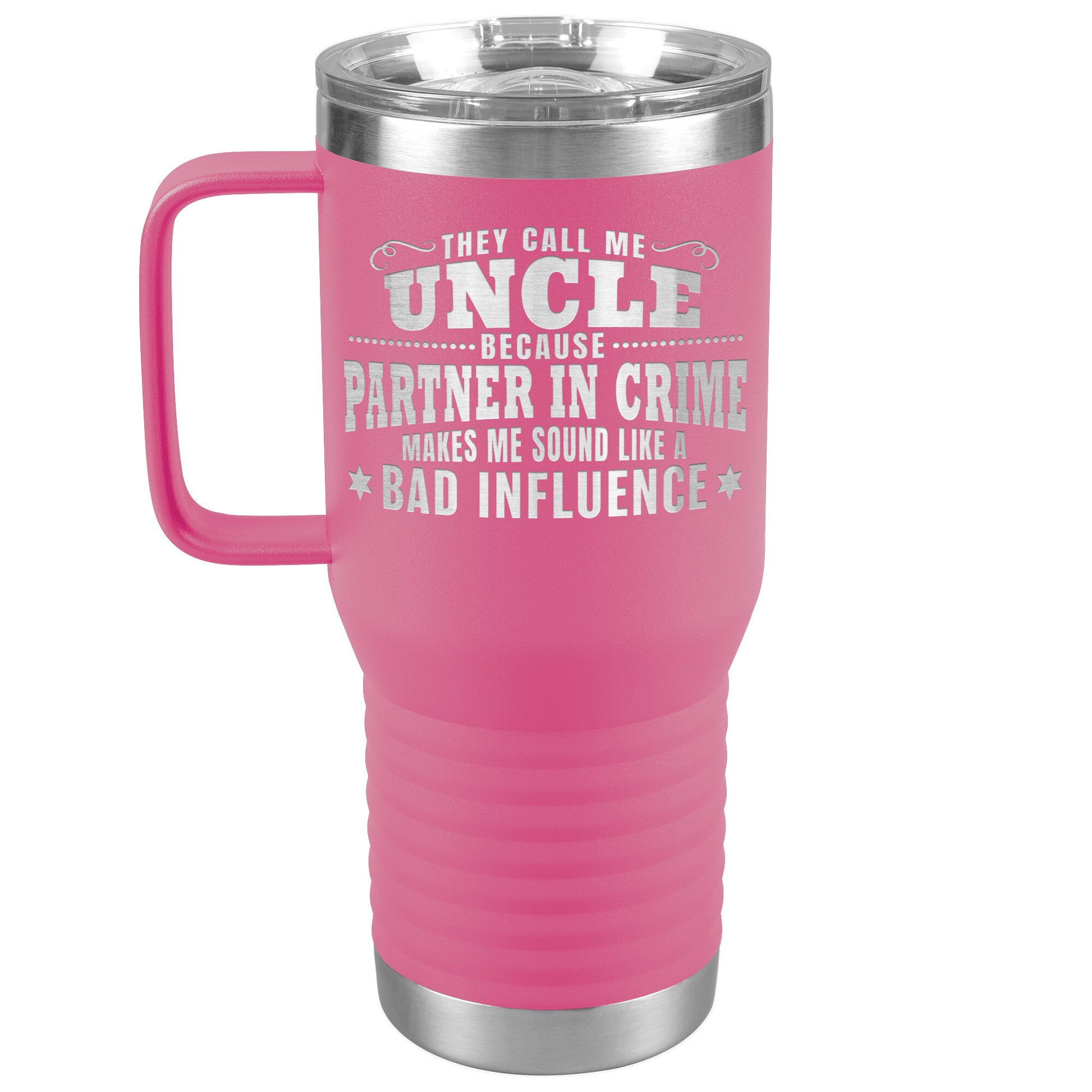 Uncle Partner in Crime Tumbler