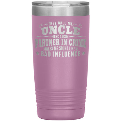 Uncle Partner in Crime Tumbler