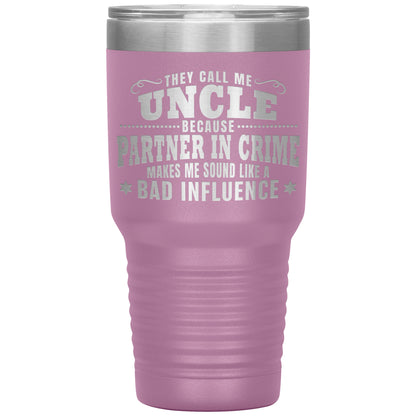 Uncle Partner in Crime Tumbler
