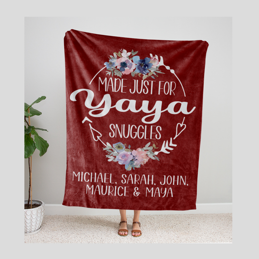 Yaya Snuggles Blanket