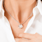 To My Daughter Love Knot Necklace