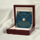 To My Daughter Love Knot Necklace
