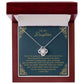 To My Daughter Love Knot Necklace