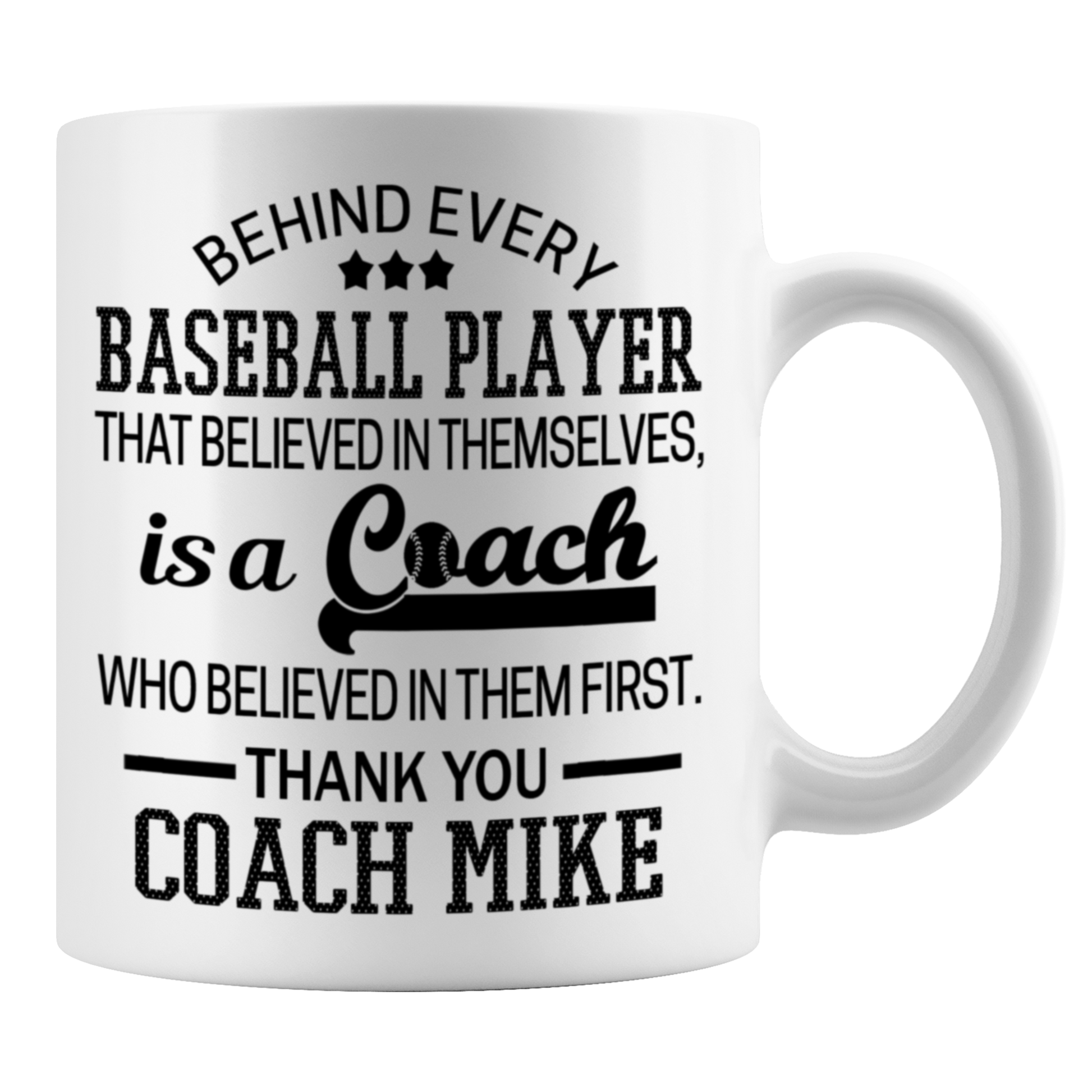 Behind Every Baseball Player MUG