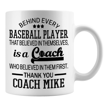 Behind Every Baseball Player MUG