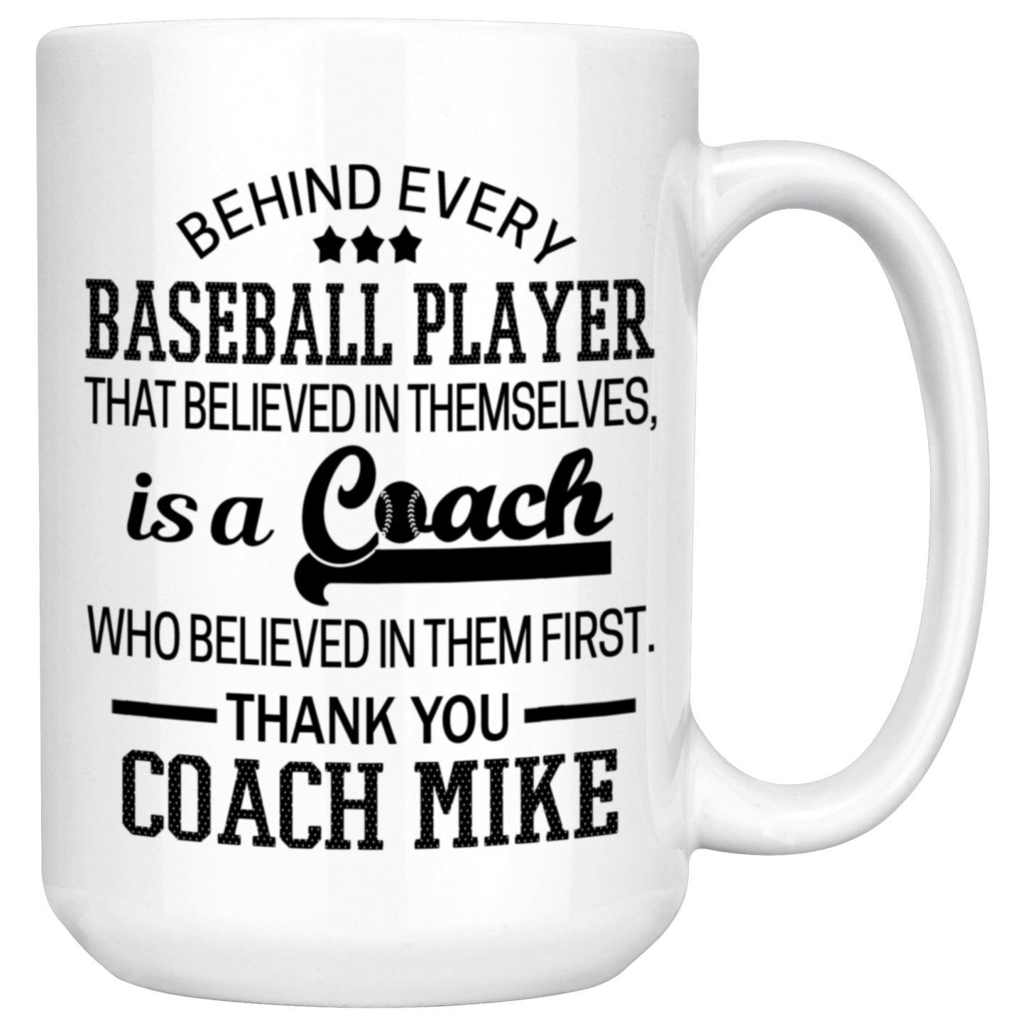 Behind Every Baseball Player MUG