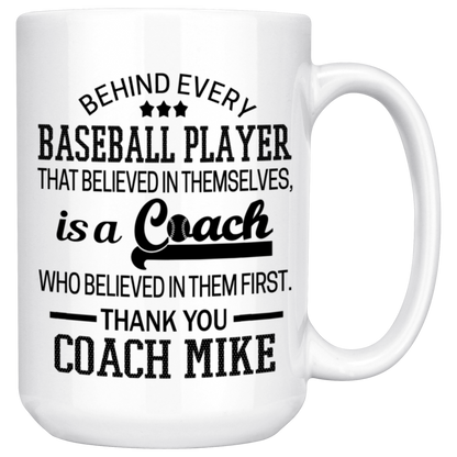 Behind Every Baseball Player MUG
