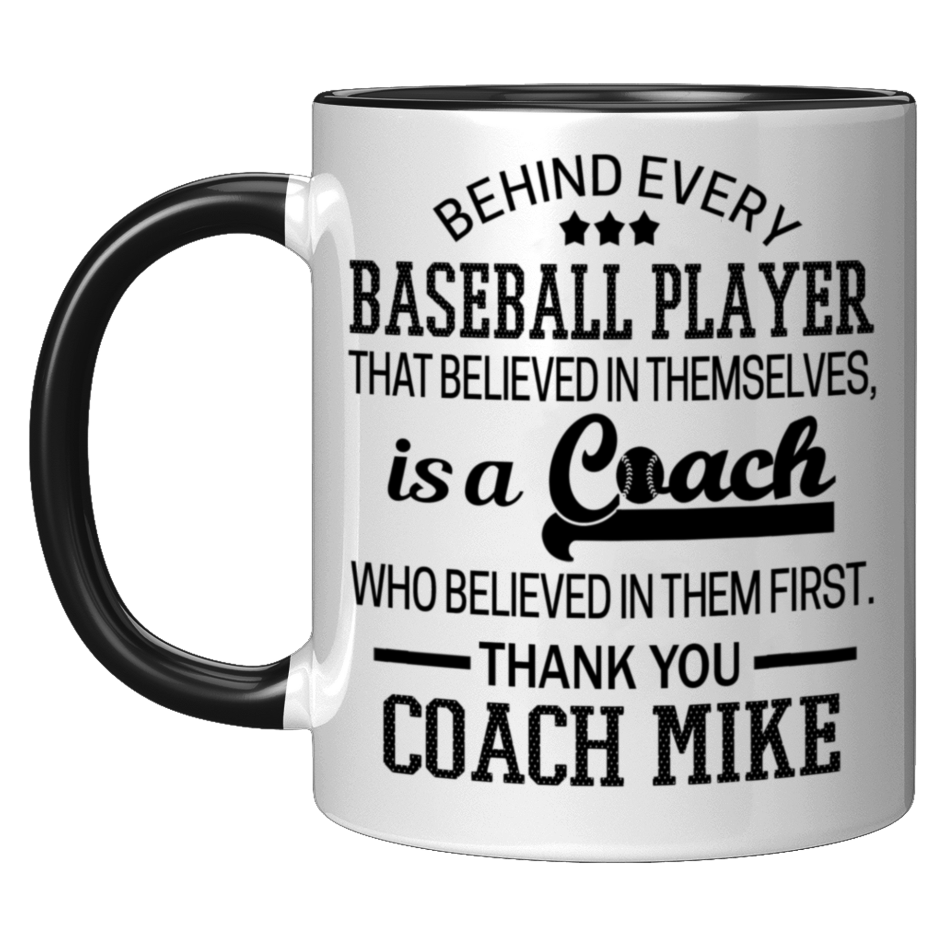 Behind Every Baseball Player MUG