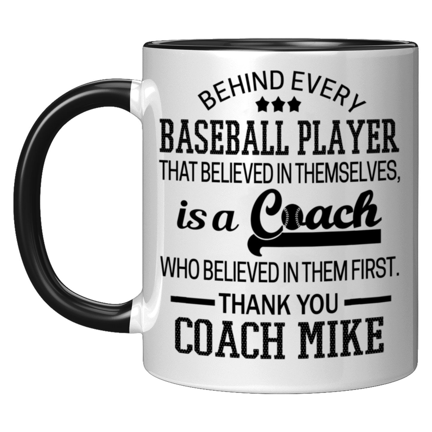 Behind Every Baseball Player MUG