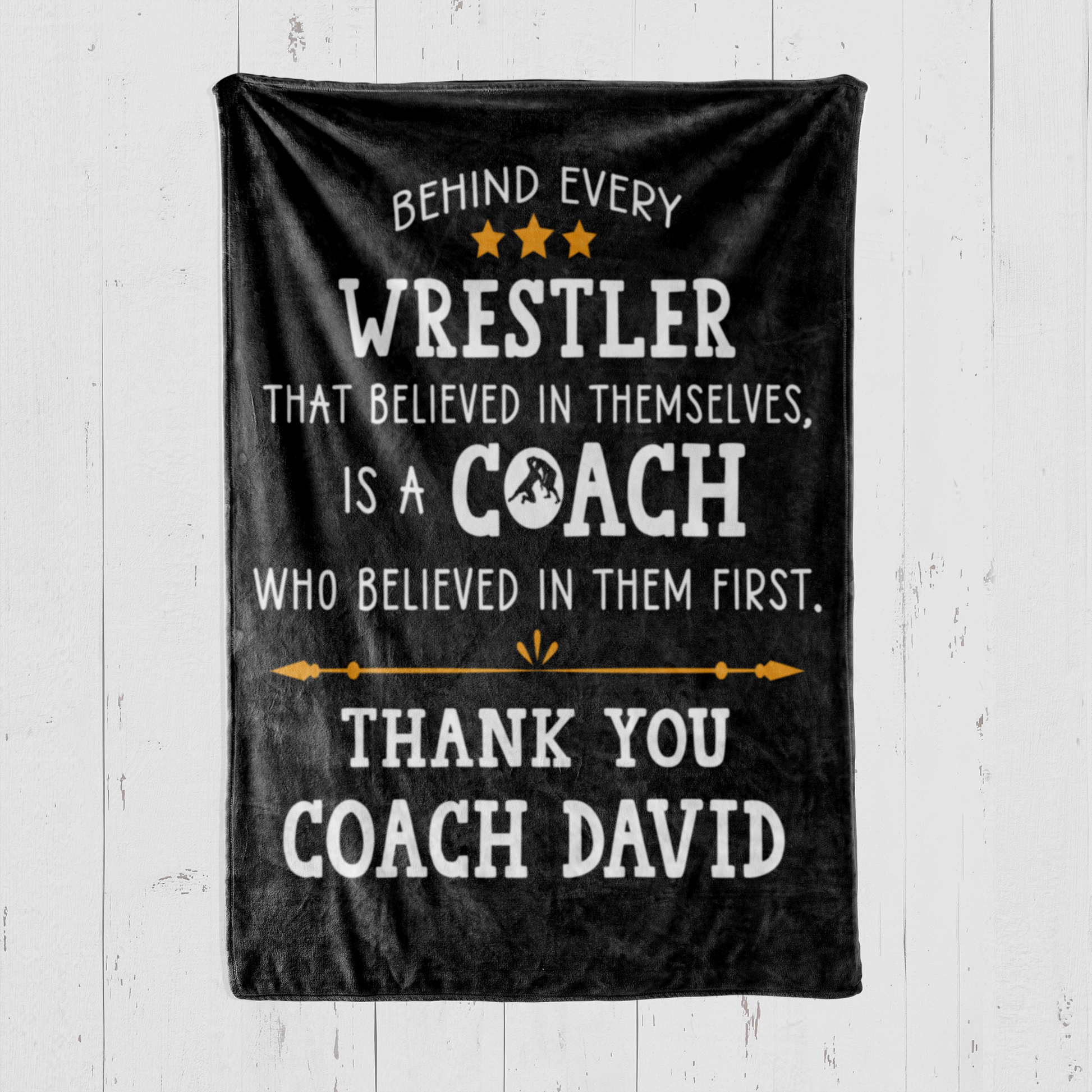 Wrestling Coach Blanket