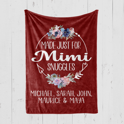 Mimi Snuggles Blanket