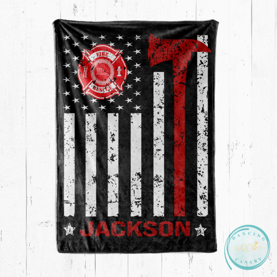 Fire Academy Blanket