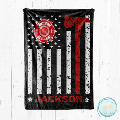 Fire Academy Blanket