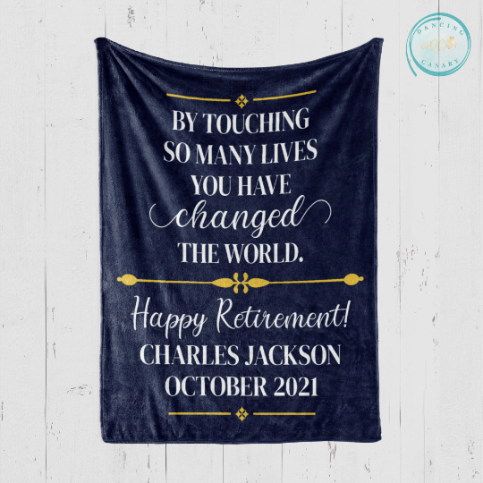 By Touching So Many Lives Blanket