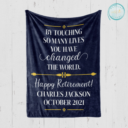 By Touching So Many Lives Blanket