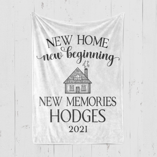 New Home New Beginnings Blanket