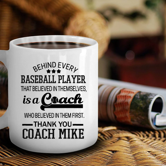 Behind Every Baseball Player MUG