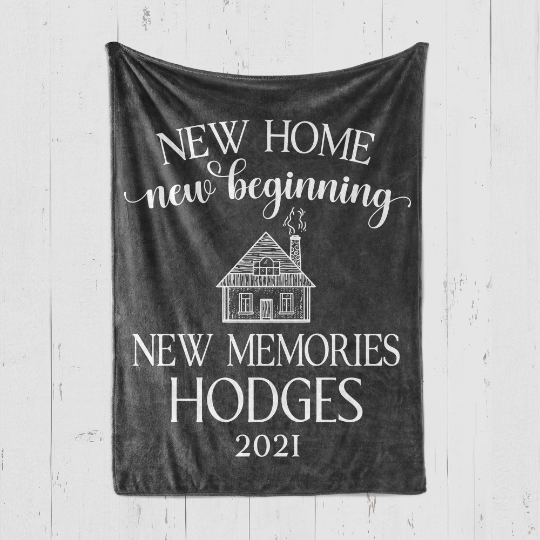 New Home New Beginnings Blanket