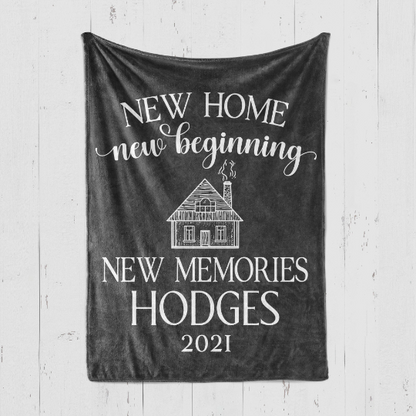 New Home New Beginnings Blanket