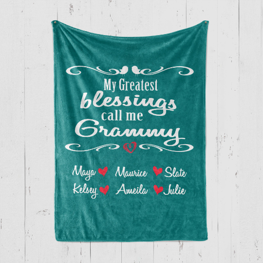 My Greatest Blessings Grammy Blanket