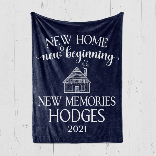 New Home New Beginnings Blanket