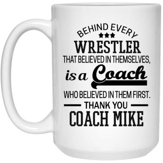 Behind Every Wrestler Mug