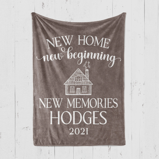 New Home New Beginnings Blanket