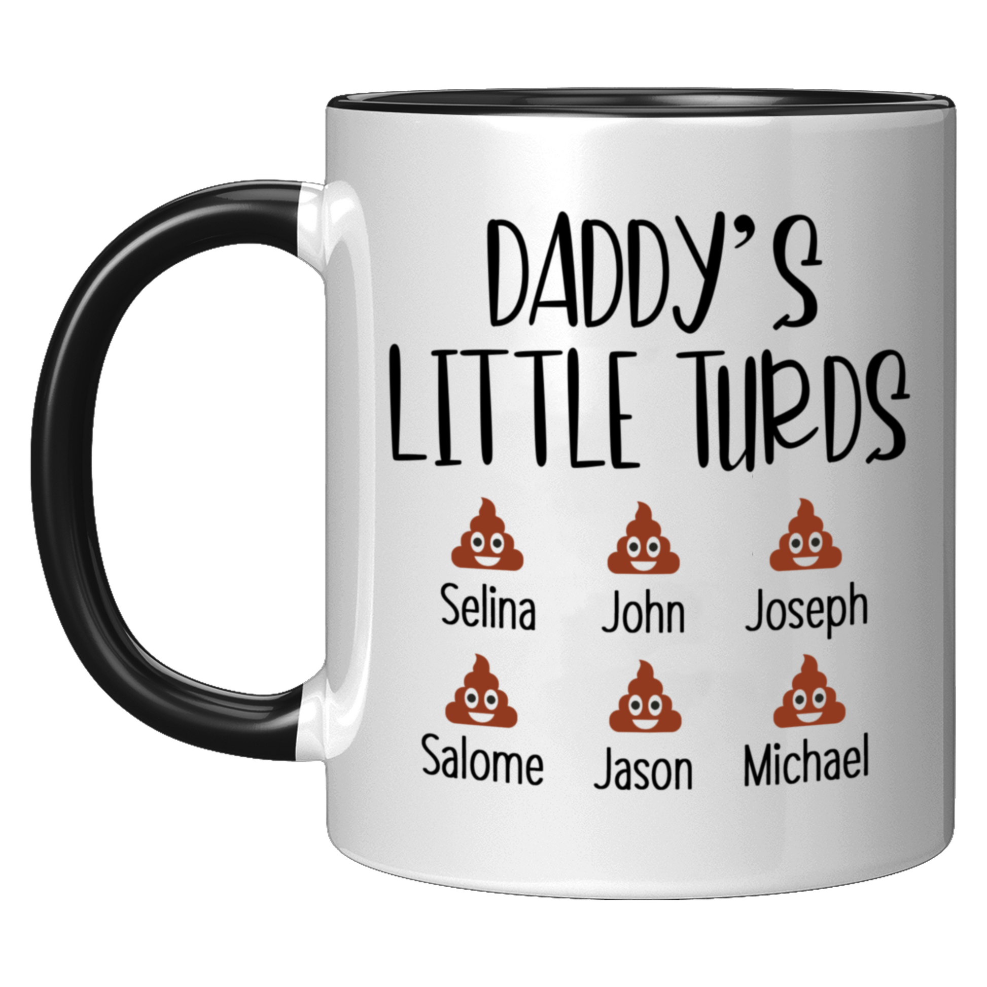 Daddy's Little Turds Mug