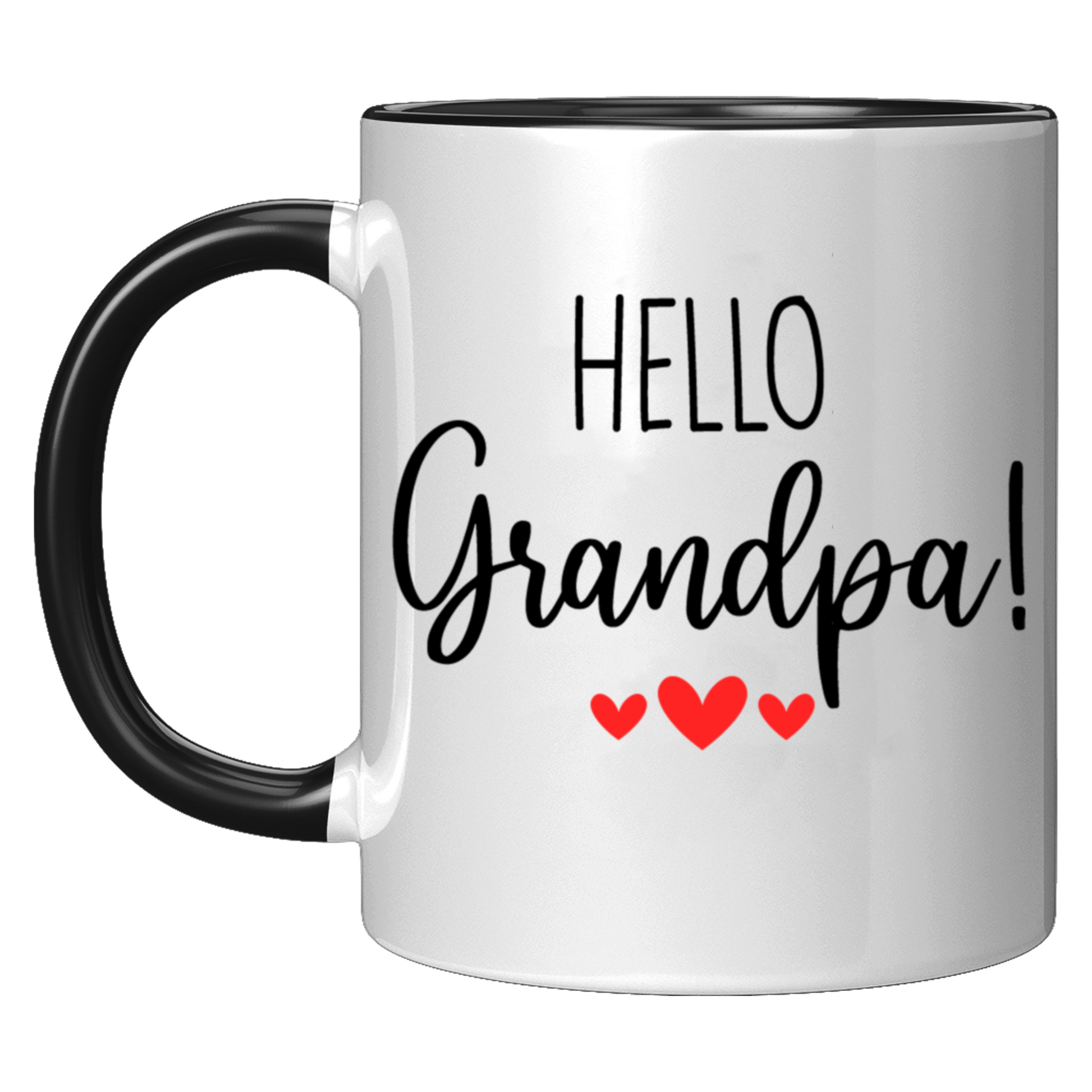 Hello Grandpa Baby Coming Soon Mug