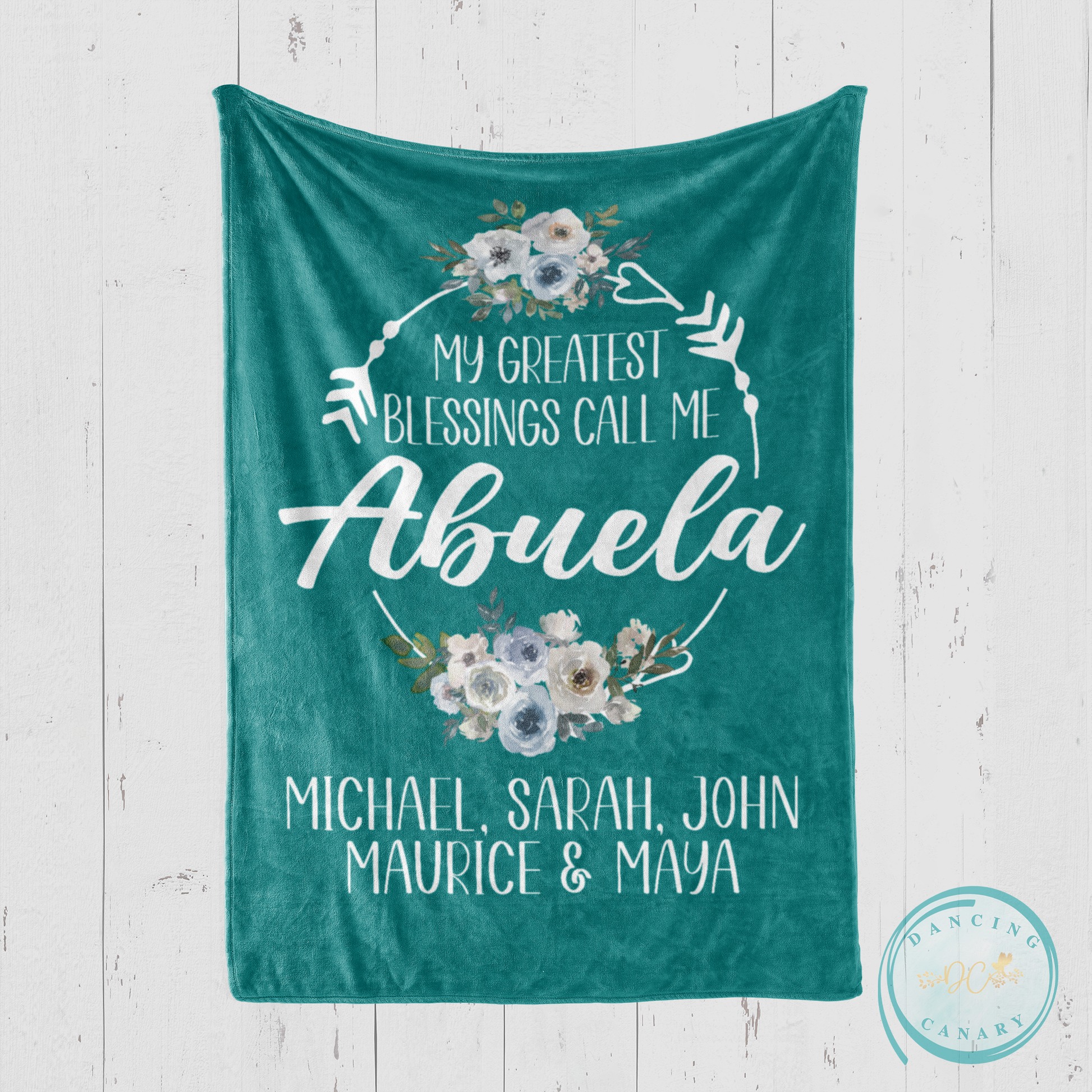 Greatest Blessing Abuela Blanket