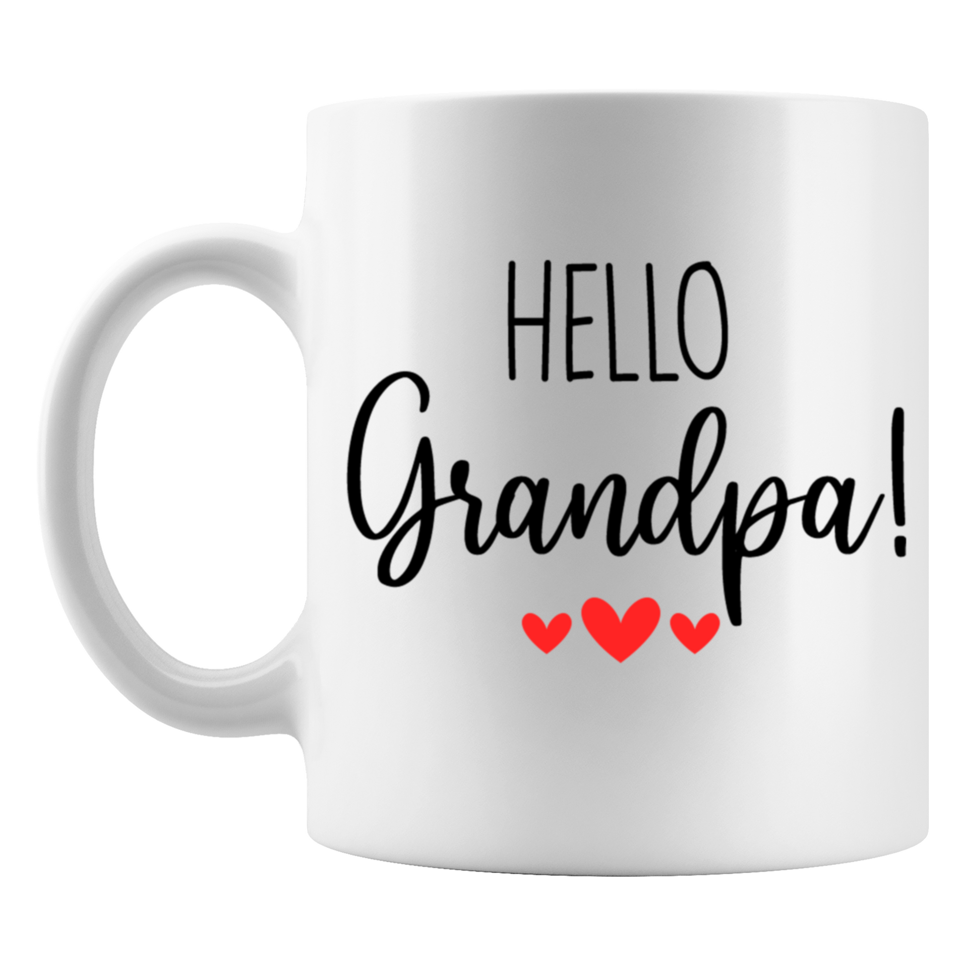 Hello Grandpa Baby Coming Soon Mug