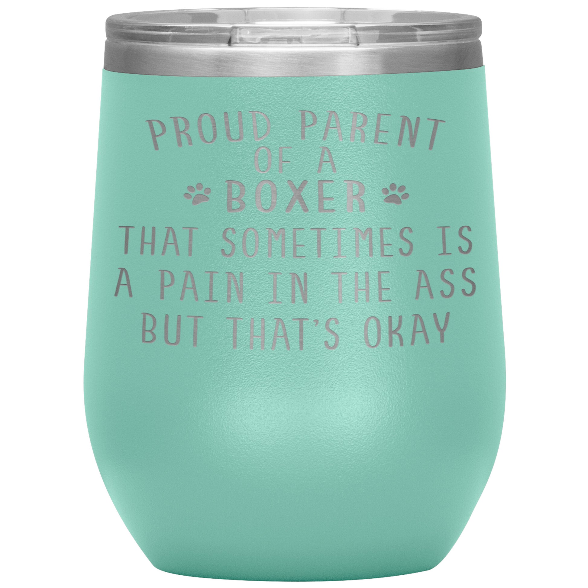 Proud Parent of a Boxer Tumbler