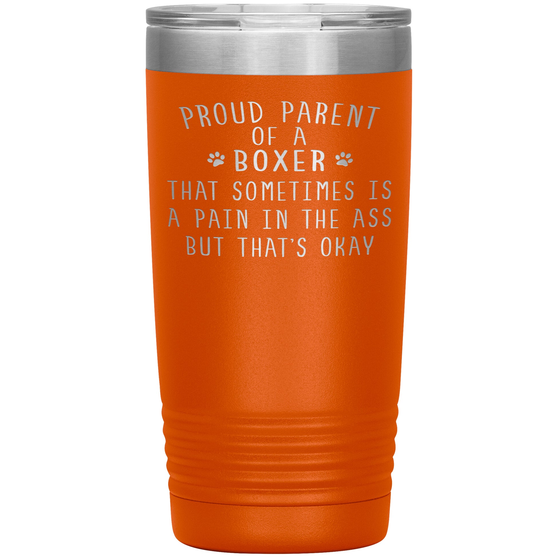Proud Parent of a Boxer Tumbler
