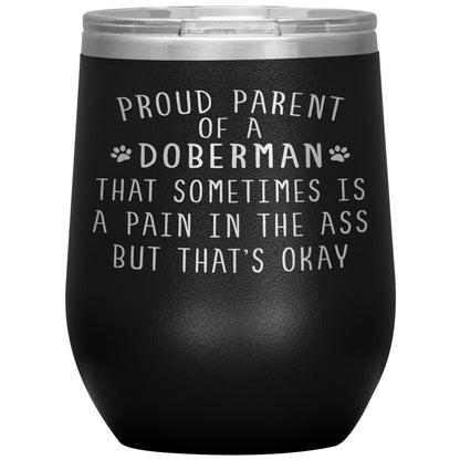 Proud Parent of a Doberman Tumbler