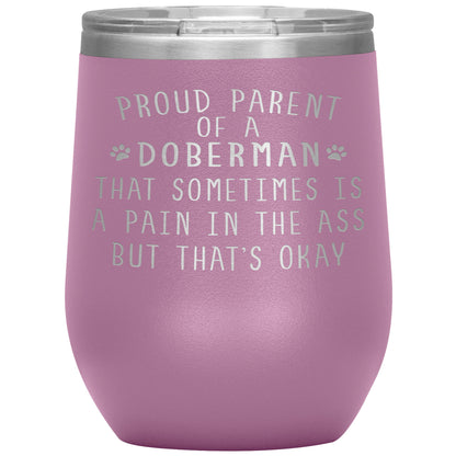 Proud Parent of a Doberman Tumbler