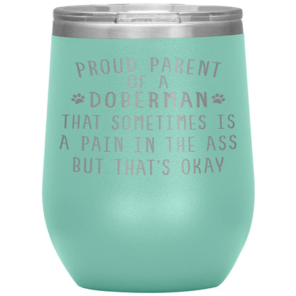 Proud Parent of a Doberman Tumbler