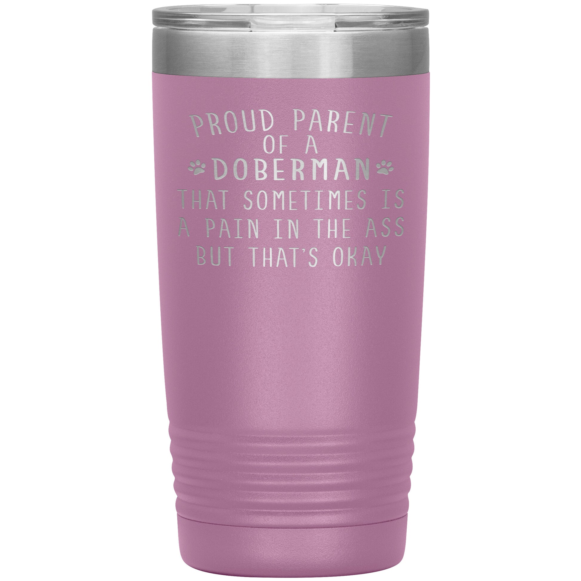 Proud Parent of a Doberman Tumbler